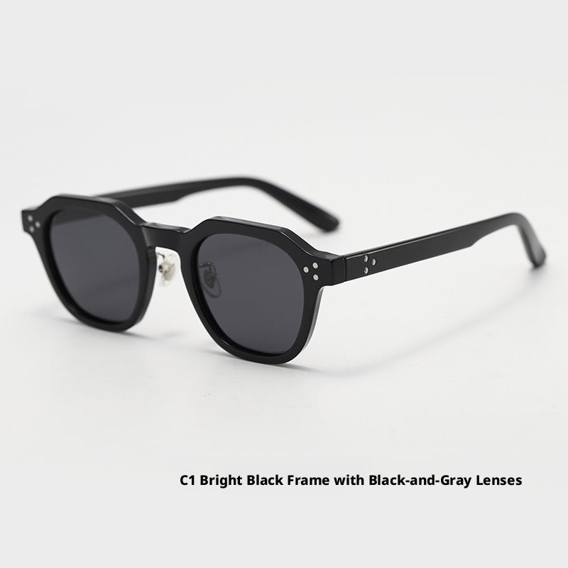 Lunettes de Soleil Américaines Vert Olive en TR90