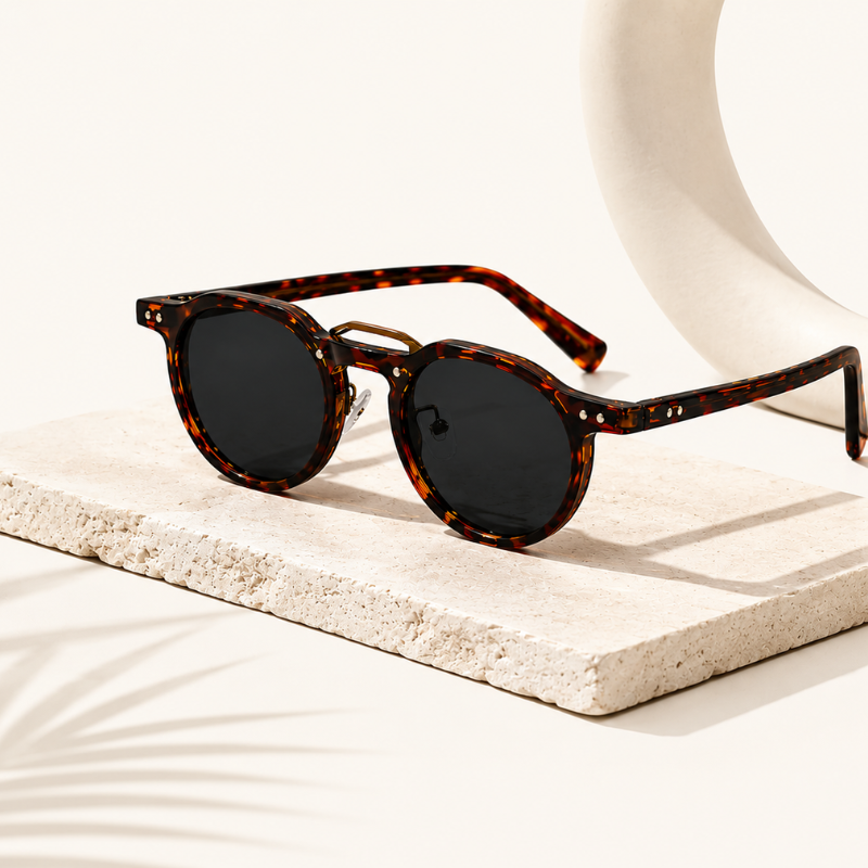 Lunettes de Soleil à Petite Monture pour Hommes